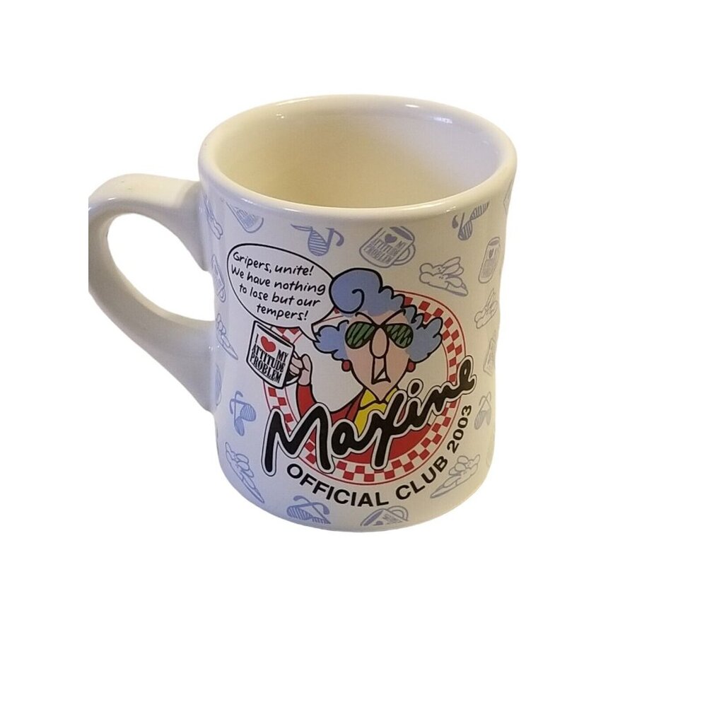 Maxine Official Club 2003 Gripers Unite! Lose Tempers Coffee Mug Wagner Hallmark